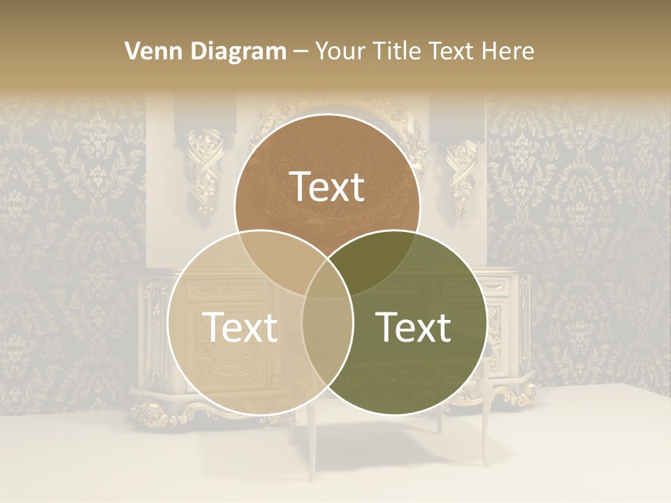 Dressing Frame Decor PowerPoint Template