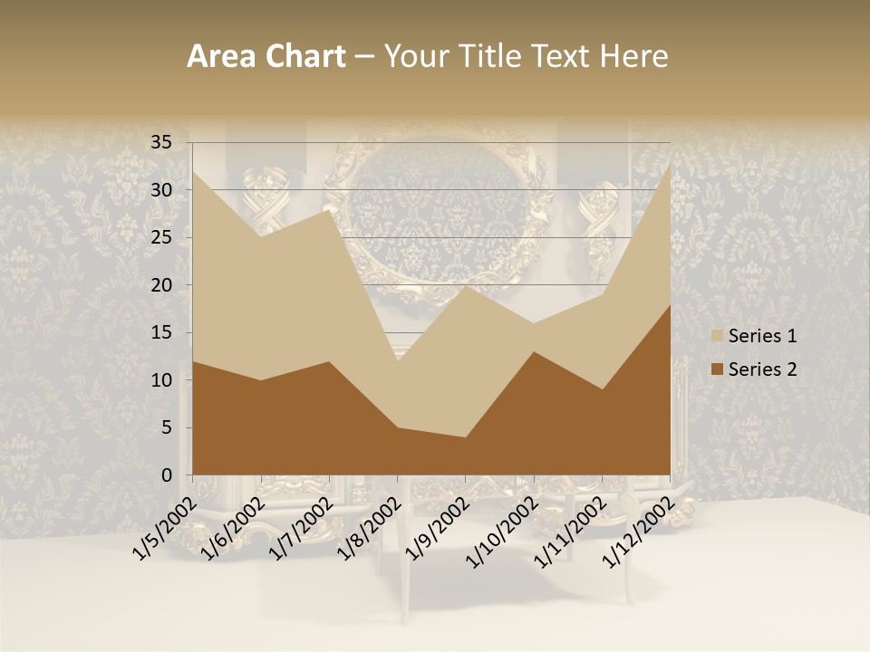 Dressing Frame Decor PowerPoint Template