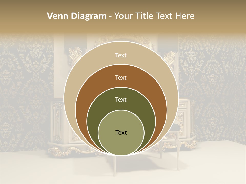 Dressing Frame Decor PowerPoint Template