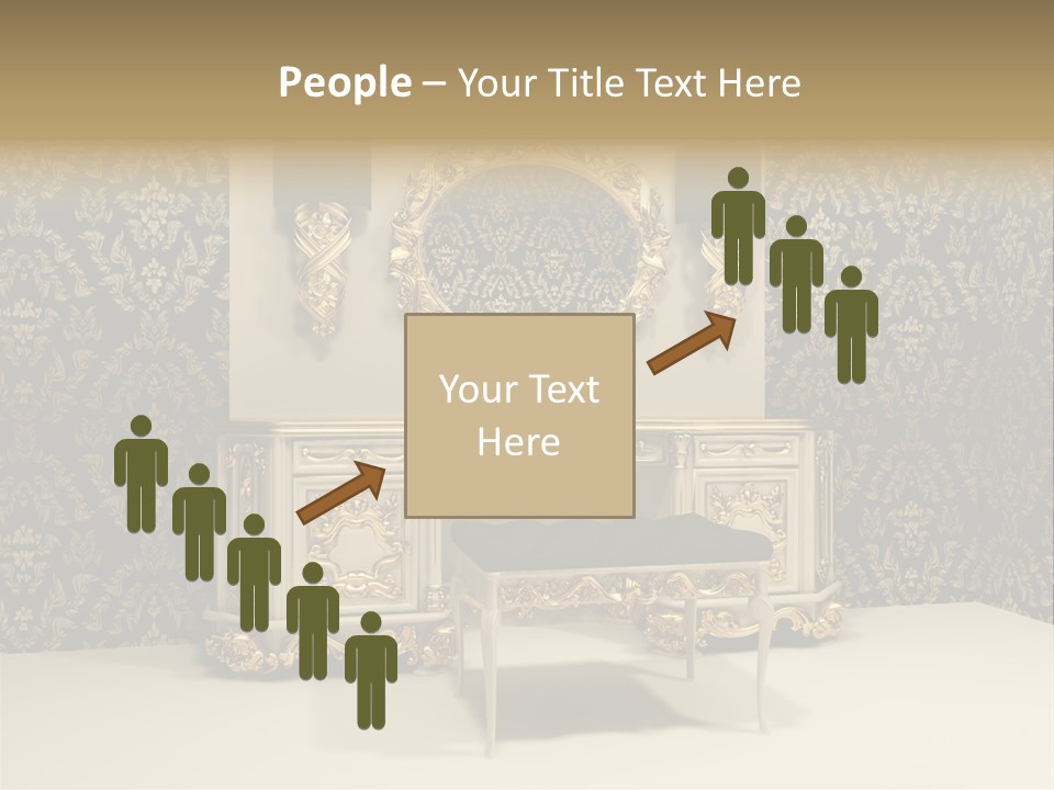 Dressing Frame Decor PowerPoint Template