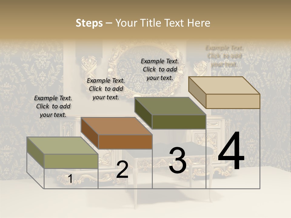Dressing Frame Decor PowerPoint Template