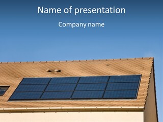 Renewable Photovoltaic Development PowerPoint Template