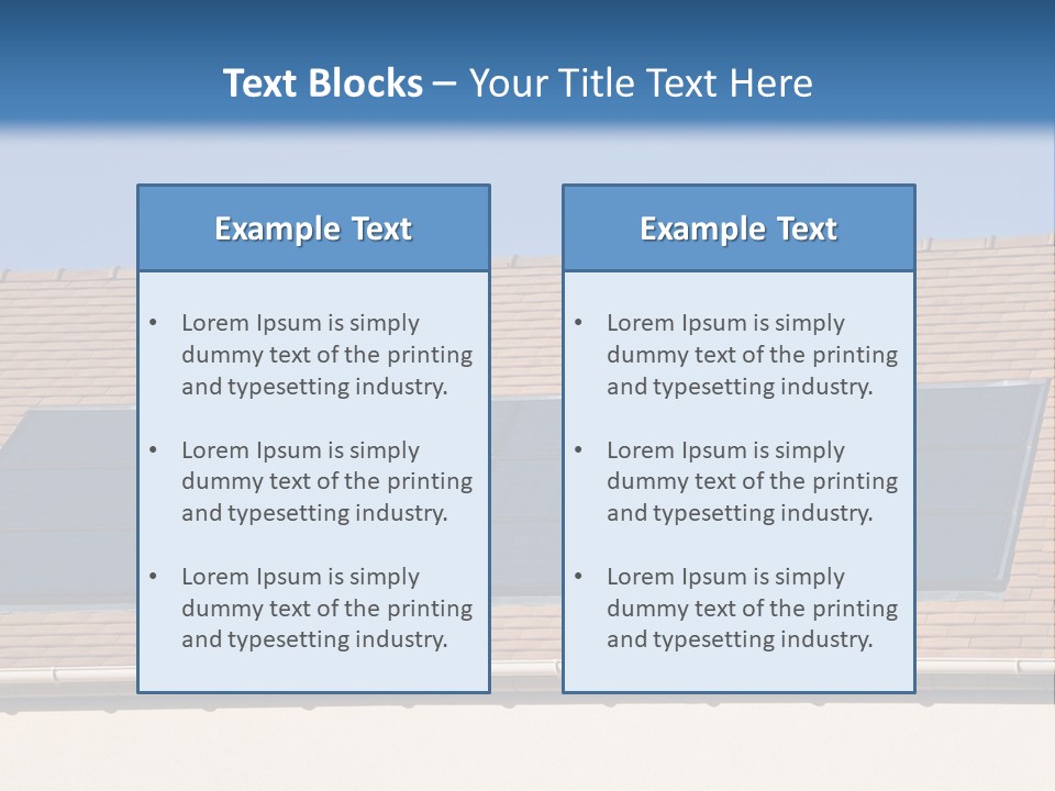 Renewable Photovoltaic Development PowerPoint Template