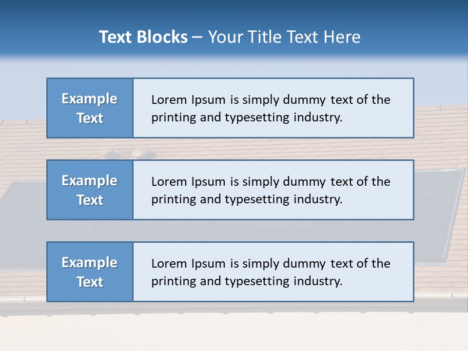 Renewable Photovoltaic Development PowerPoint Template