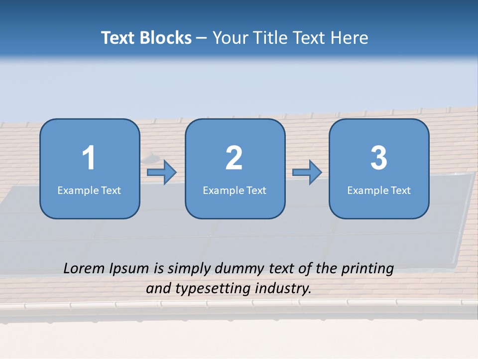 Renewable Photovoltaic Development PowerPoint Template
