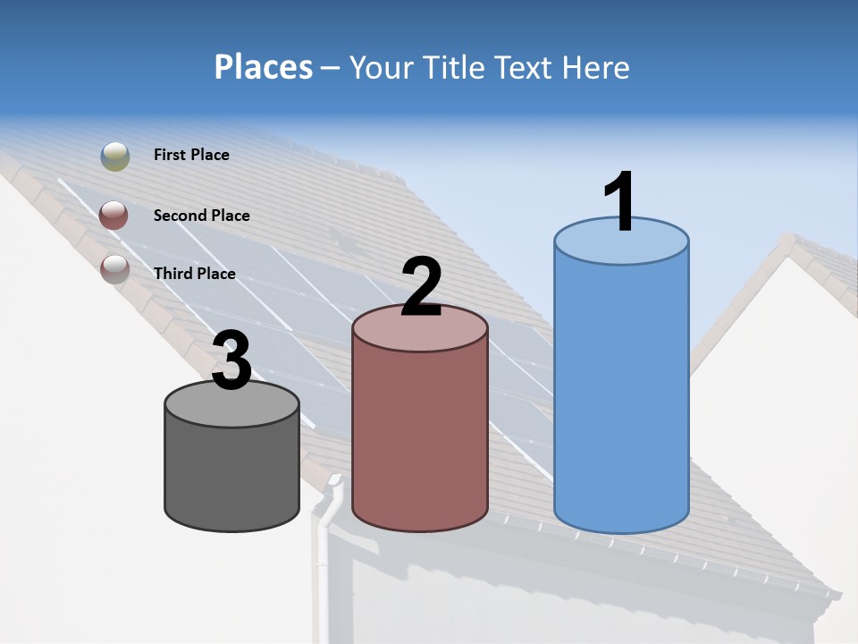 Roof Renewable Sky PowerPoint Template