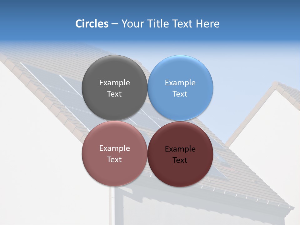 Roof Renewable Sky PowerPoint Template