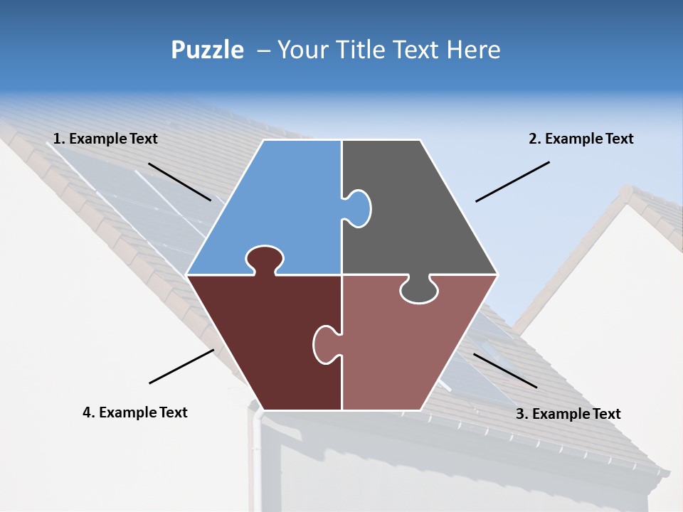 Roof Renewable Sky PowerPoint Template