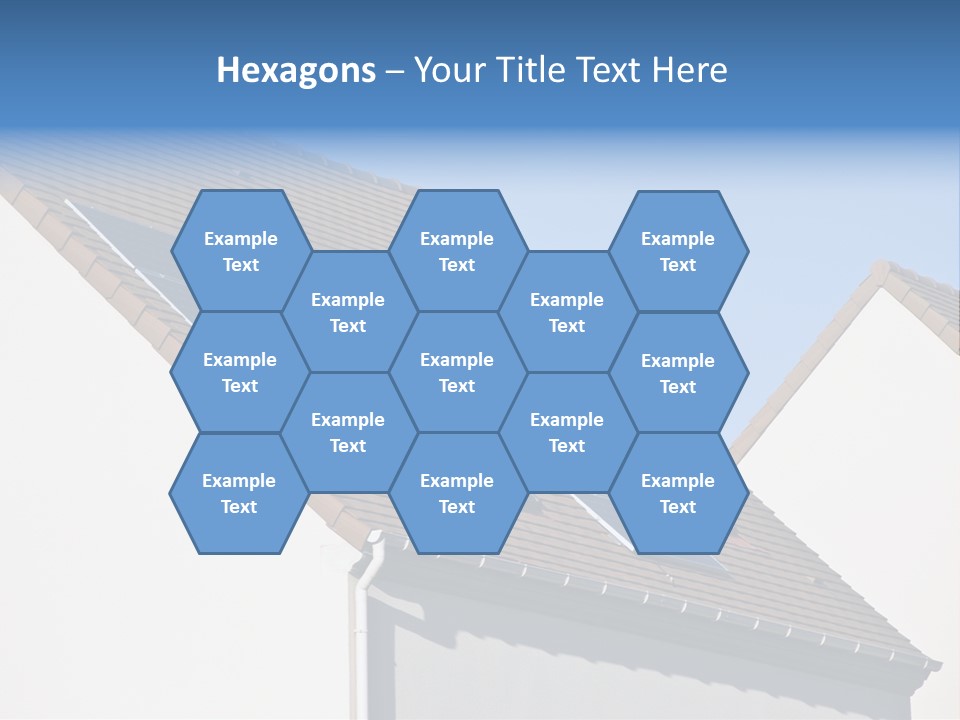Roof Renewable Sky PowerPoint Template