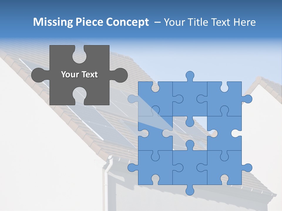 Roof Renewable Sky PowerPoint Template
