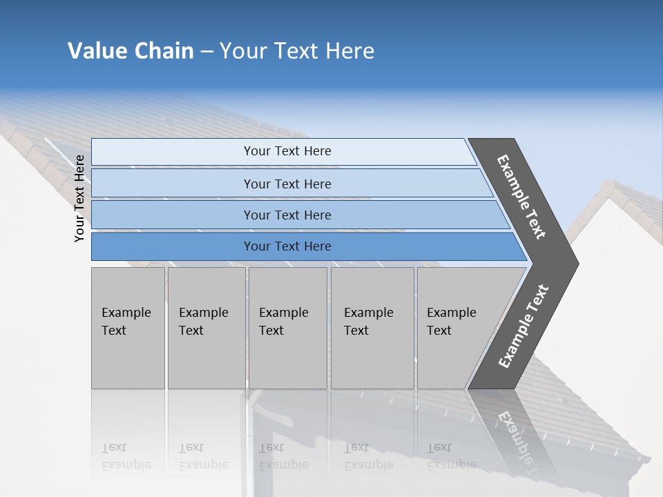 Roof Renewable Sky PowerPoint Template