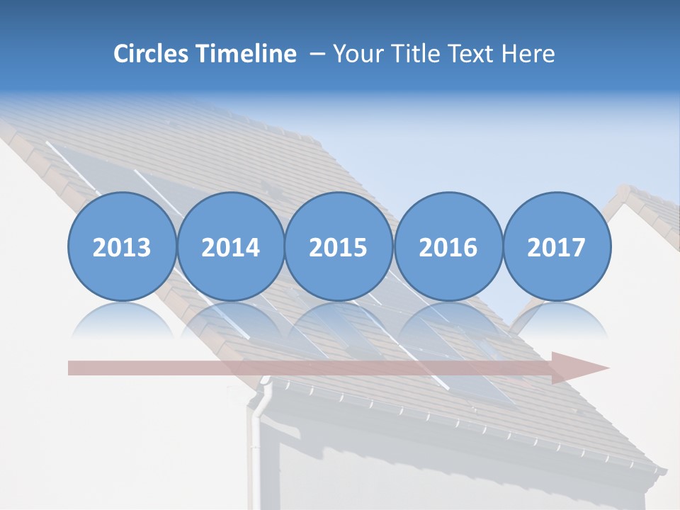 Roof Renewable Sky PowerPoint Template