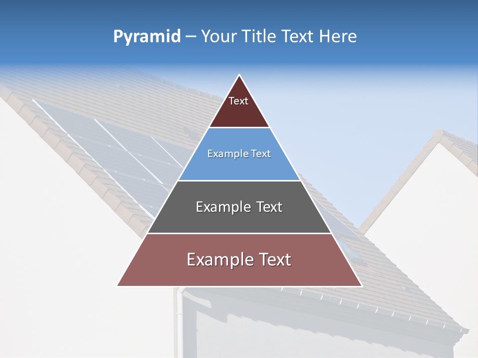 Roof Renewable Sky PowerPoint Template