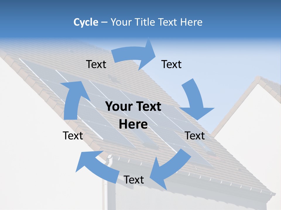 Roof Renewable Sky PowerPoint Template