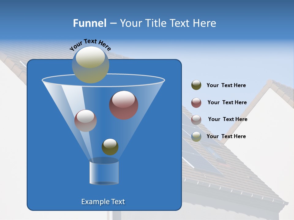 Roof Renewable Sky PowerPoint Template