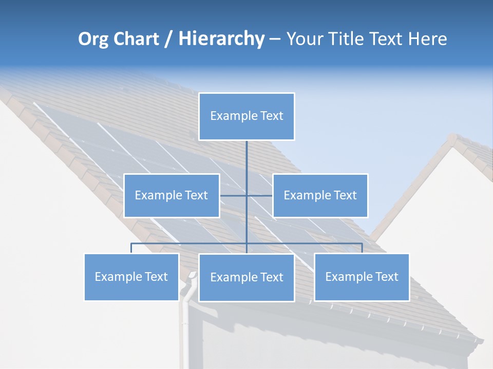Roof Renewable Sky PowerPoint Template