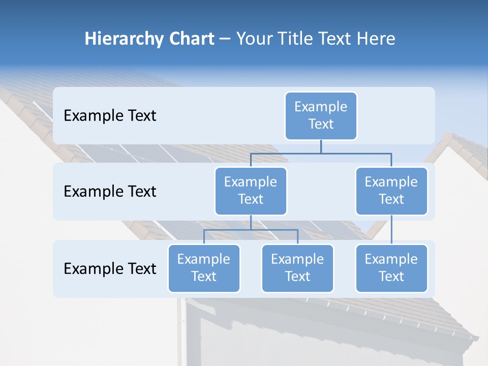 Roof Renewable Sky PowerPoint Template