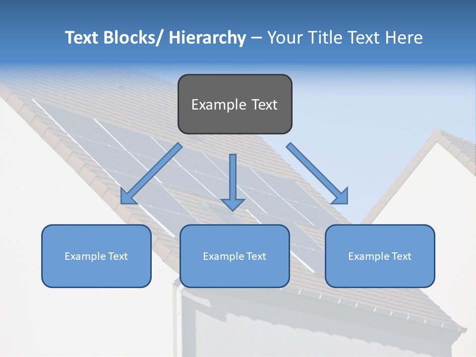 Roof Renewable Sky PowerPoint Template