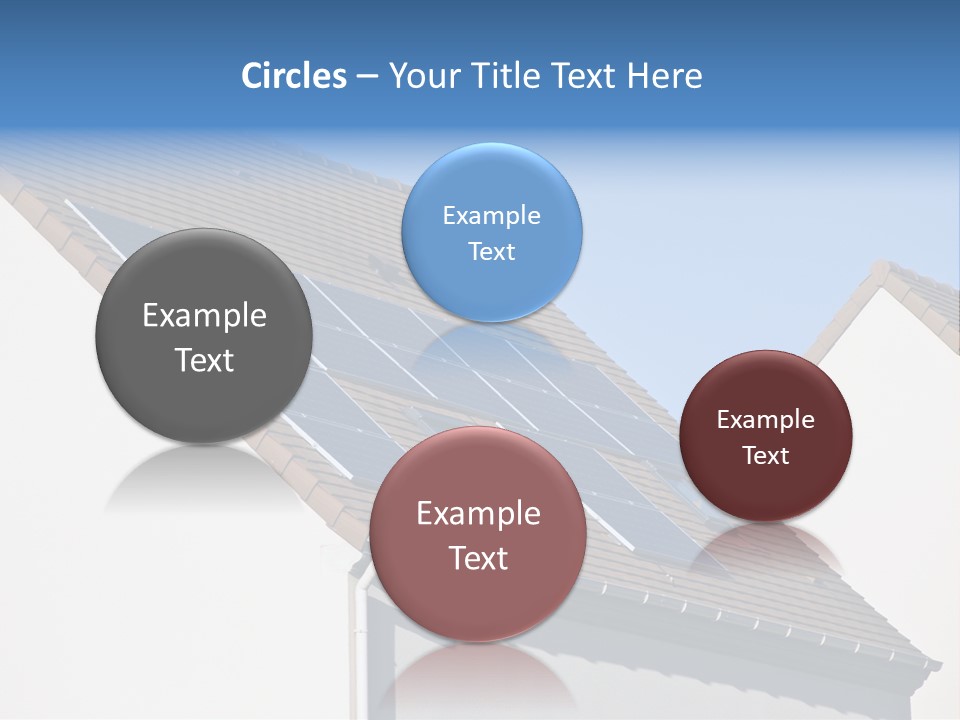 Roof Renewable Sky PowerPoint Template