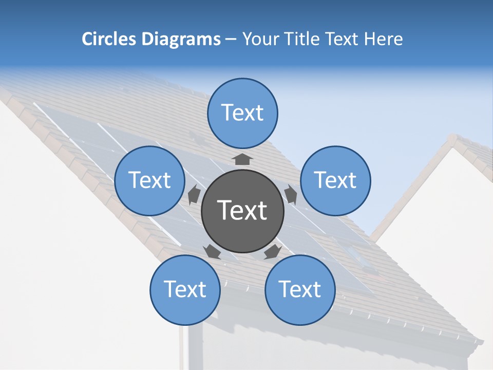 Roof Renewable Sky PowerPoint Template
