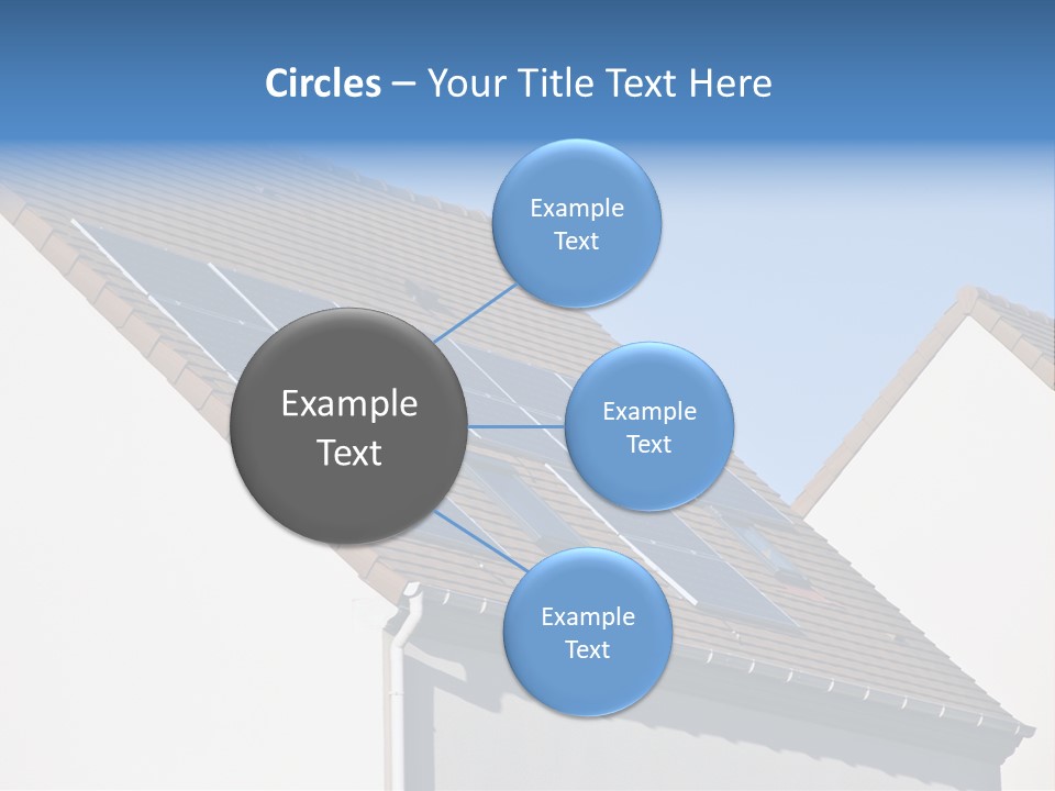 Roof Renewable Sky PowerPoint Template