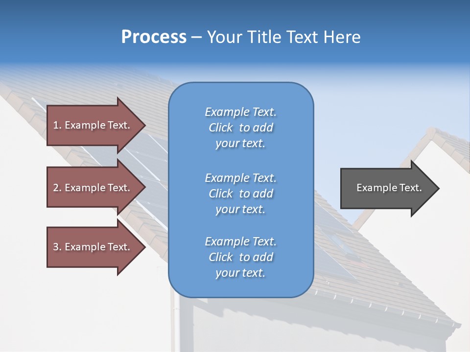 Roof Renewable Sky PowerPoint Template