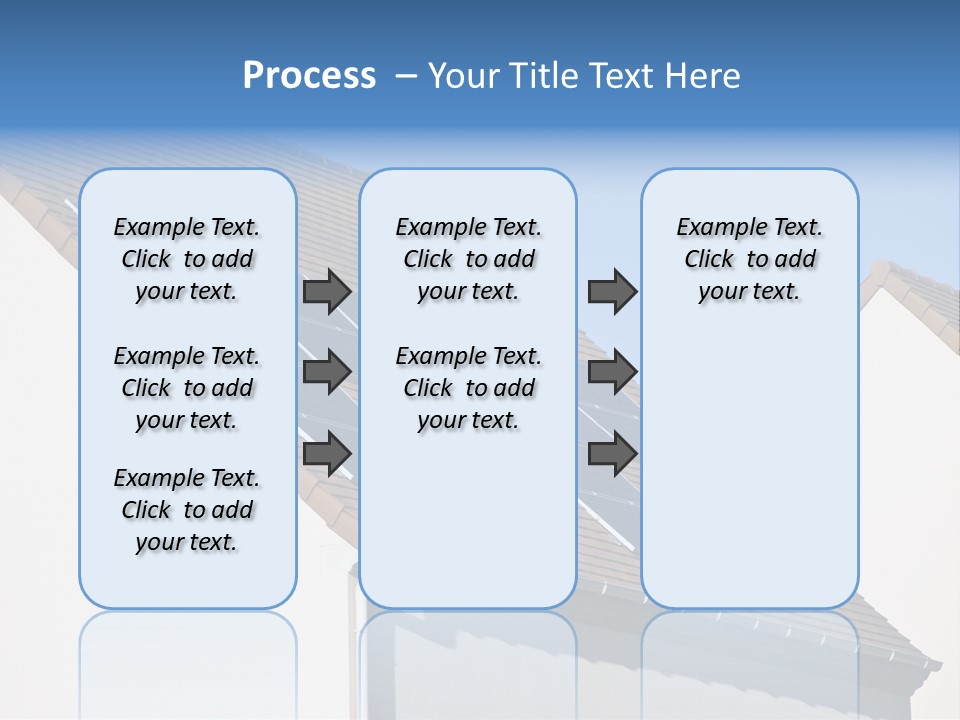 Roof Renewable Sky PowerPoint Template