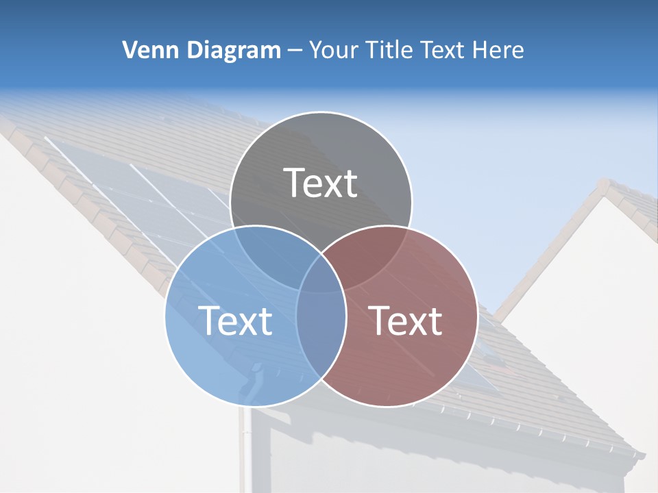 Roof Renewable Sky PowerPoint Template