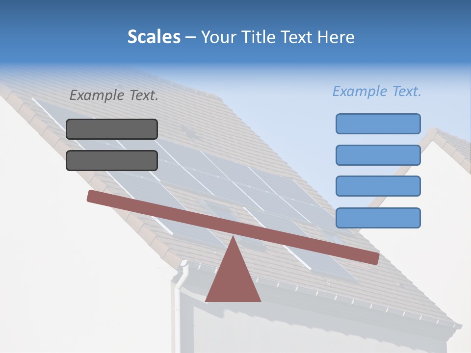 Roof Renewable Sky PowerPoint Template