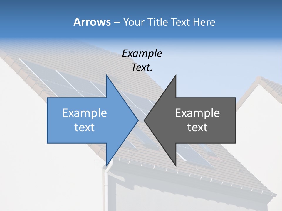 Roof Renewable Sky PowerPoint Template