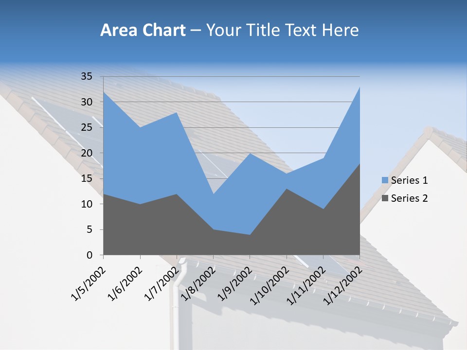 Roof Renewable Sky PowerPoint Template