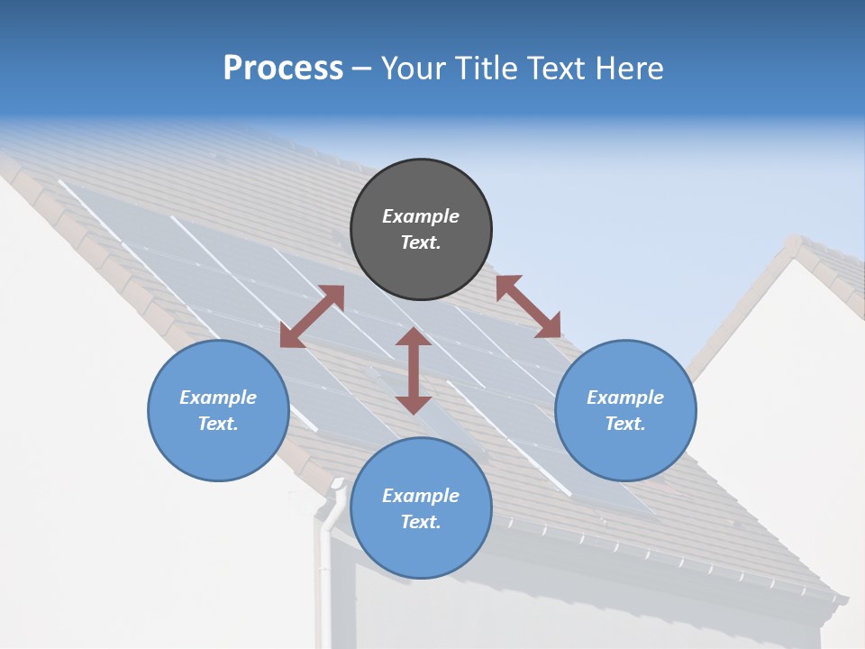 Roof Renewable Sky PowerPoint Template