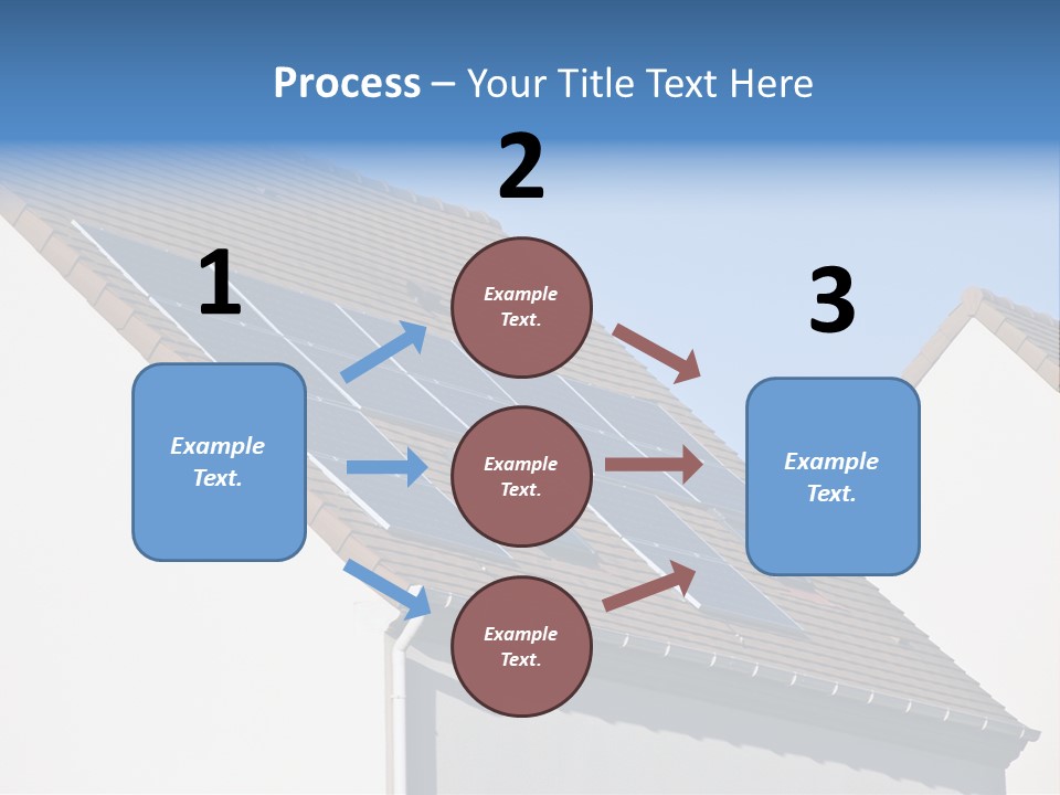 Roof Renewable Sky PowerPoint Template