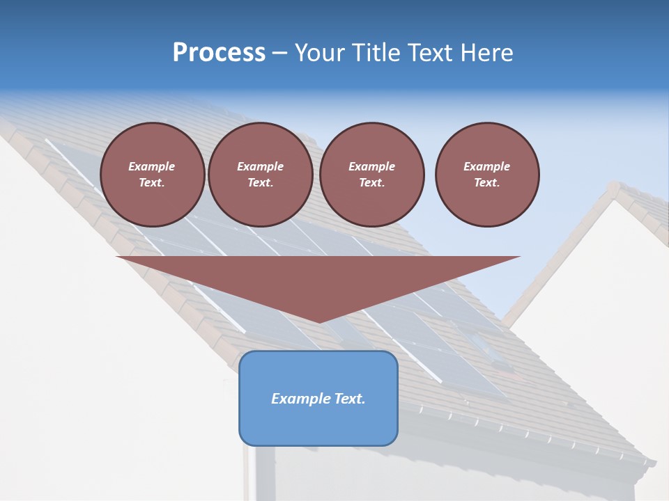 Roof Renewable Sky PowerPoint Template