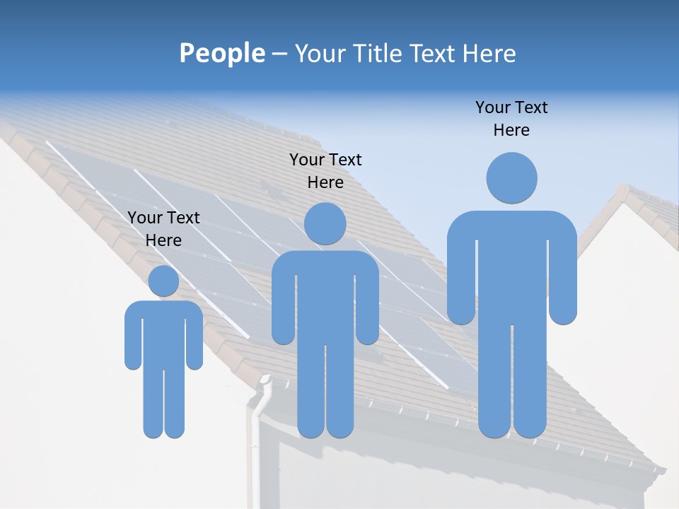 Roof Renewable Sky PowerPoint Template