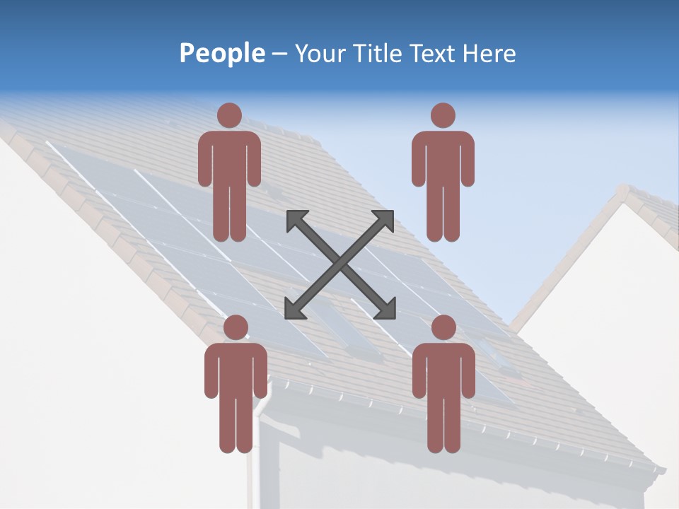 Roof Renewable Sky PowerPoint Template