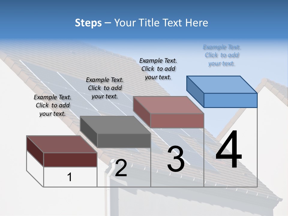 Roof Renewable Sky PowerPoint Template
