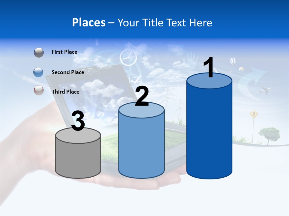 Photovolta Propre Durable PowerPoint Template