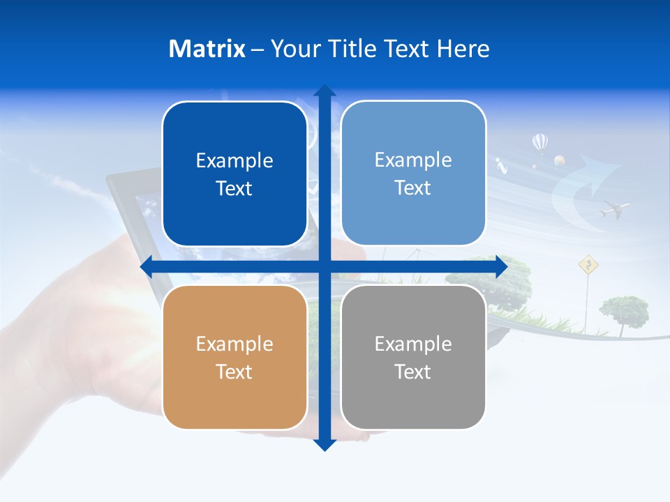 Photovolta Propre Durable PowerPoint Template