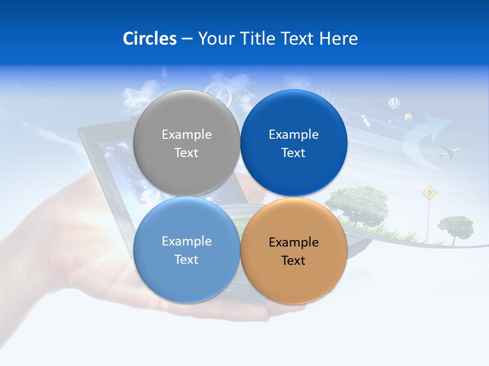 Photovolta Propre Durable PowerPoint Template