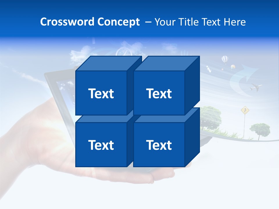 Photovolta Propre Durable PowerPoint Template