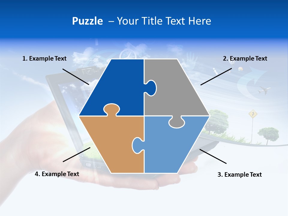 Photovolta Propre Durable PowerPoint Template