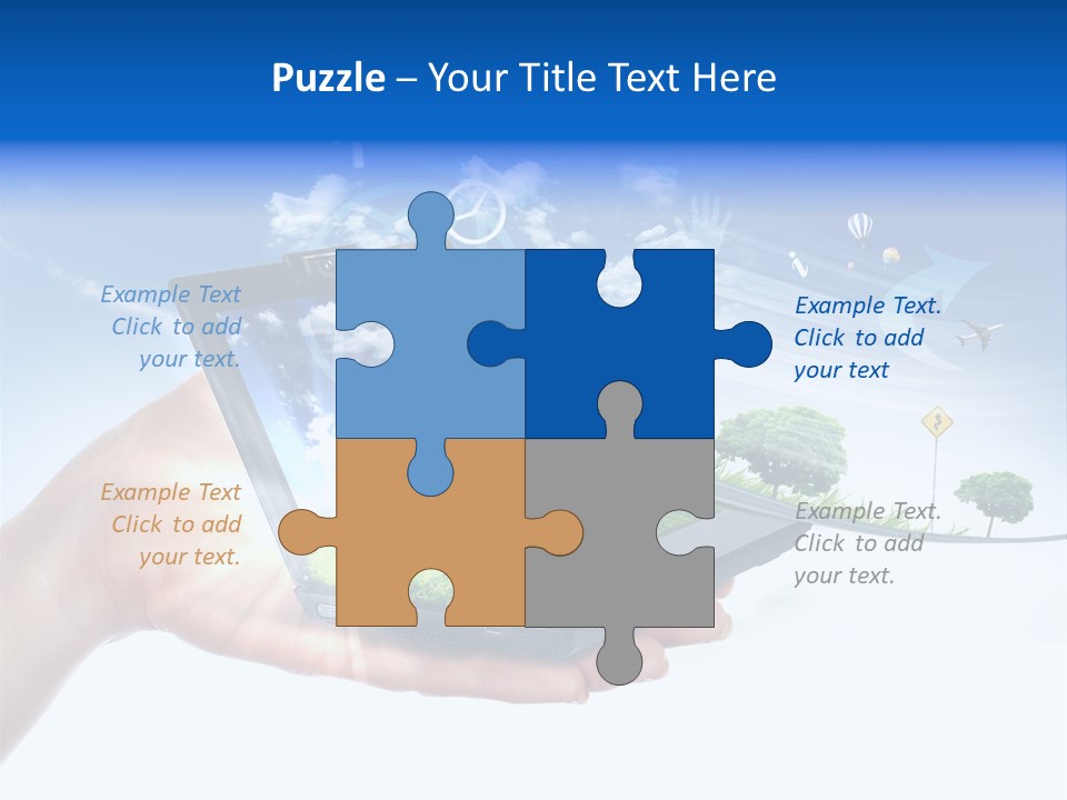 Photovolta Propre Durable PowerPoint Template