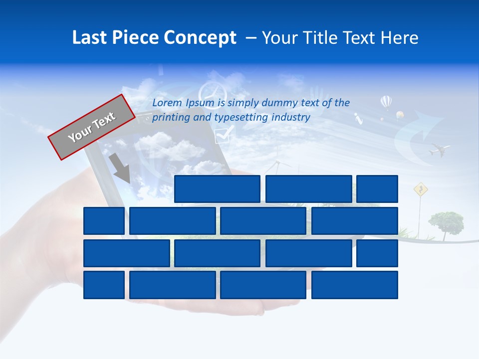 Photovolta Propre Durable PowerPoint Template