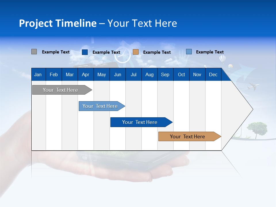 Photovolta Propre Durable PowerPoint Template