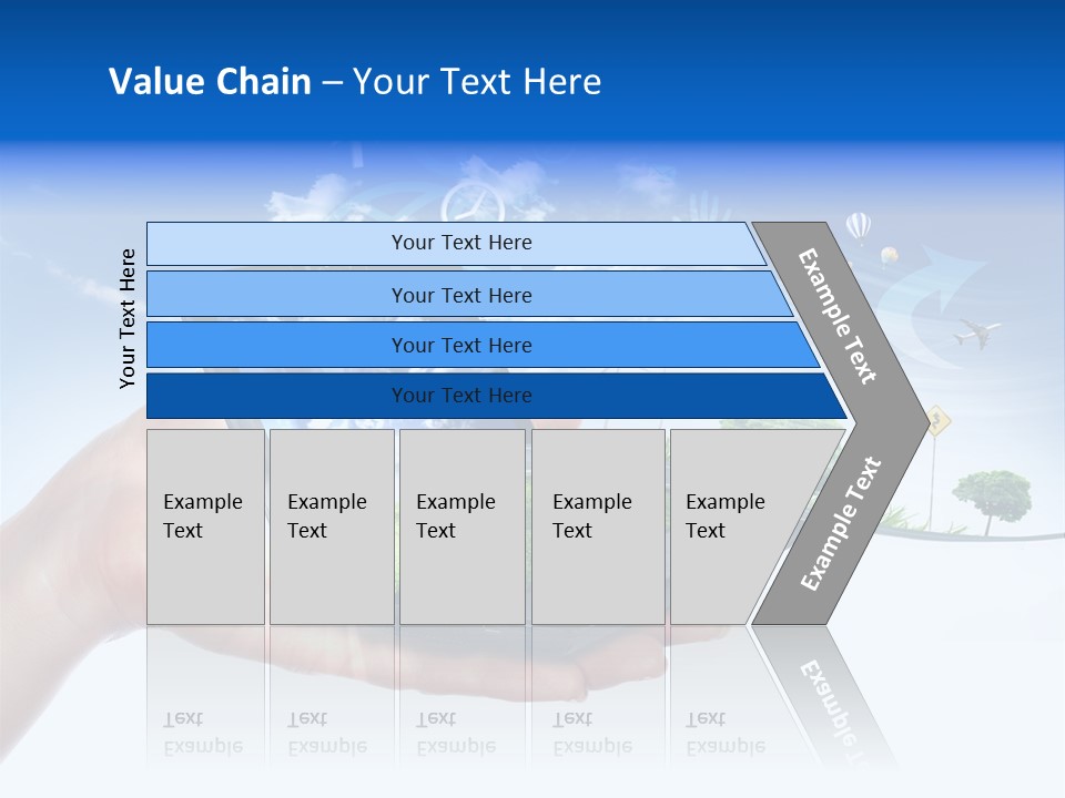 Photovolta Propre Durable PowerPoint Template