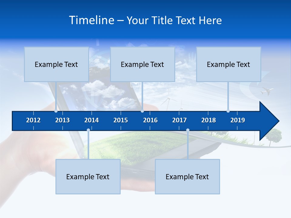 Photovolta Propre Durable PowerPoint Template