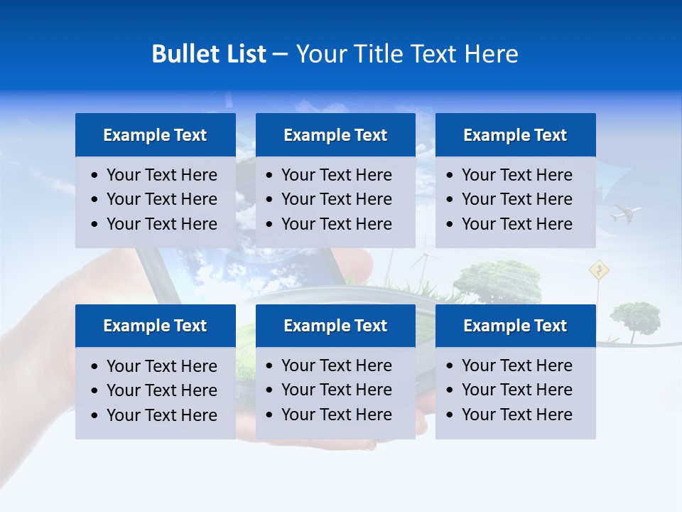 Photovolta Propre Durable PowerPoint Template