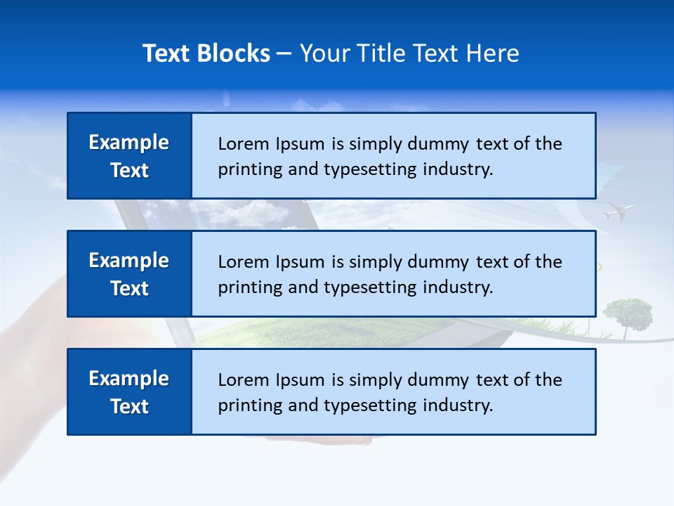 Photovolta Propre Durable PowerPoint Template