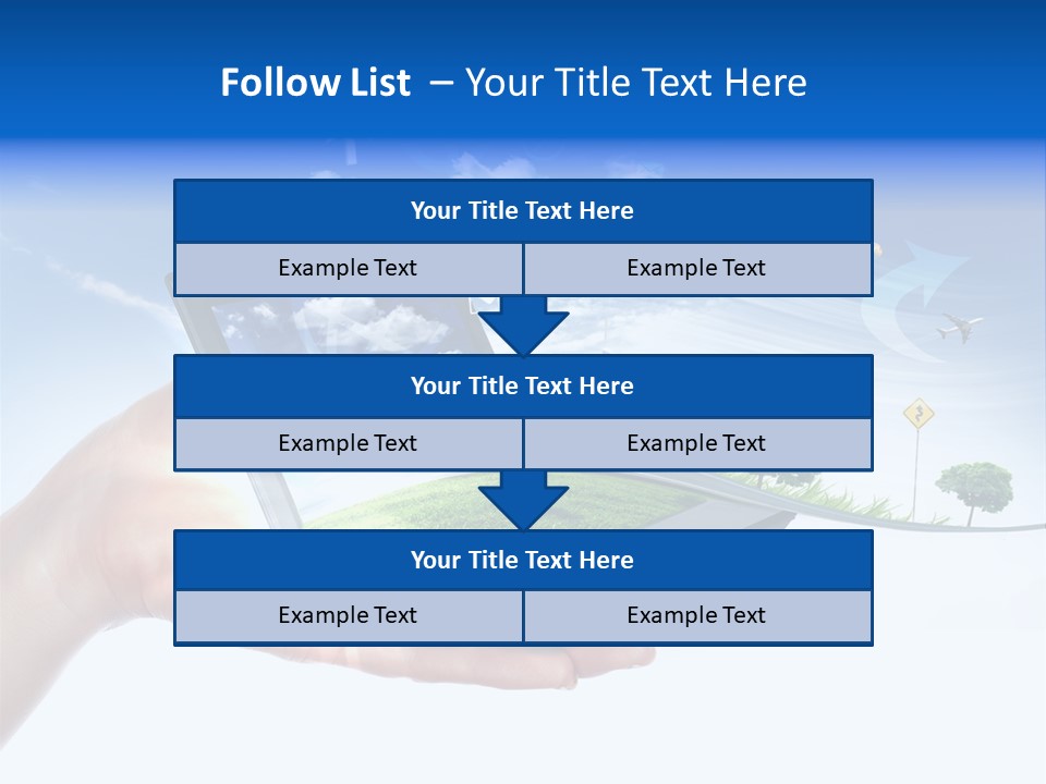 Photovolta Propre Durable PowerPoint Template